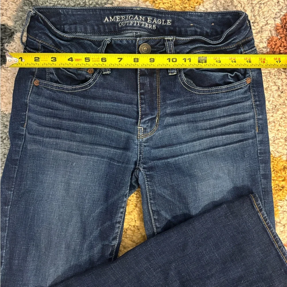 American Eagle Outfitters Dark Wash Women's Jeans - Picture 2 of 6